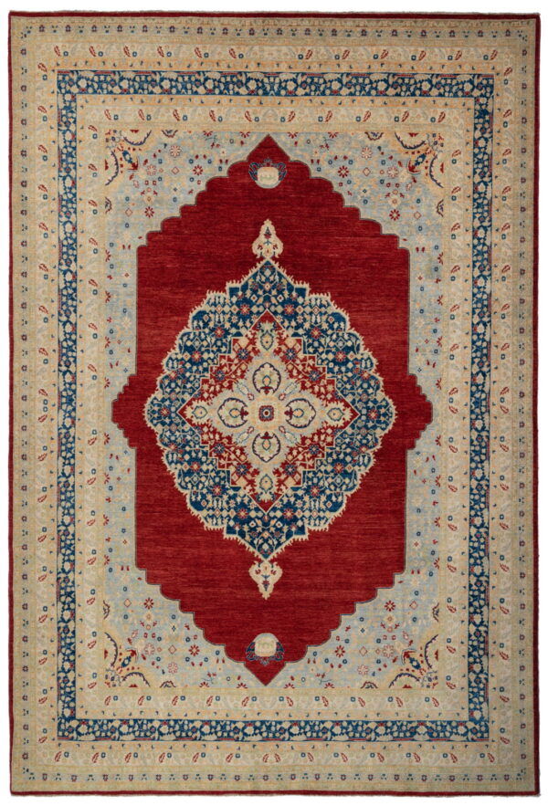 Chob Rang Motasham 364cm x 268cm / 11'11'' x 8'9''