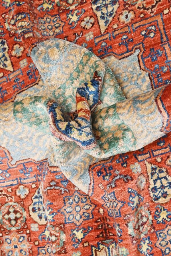 Chob Rang Mamluk Rug 267cm x 198cm / 8'9'' x 6'6'' - Image 7